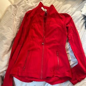 Red LuluLemon Jacket